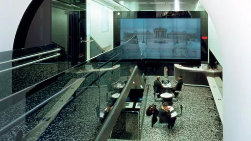 Visitor center at the Austrian Parliament