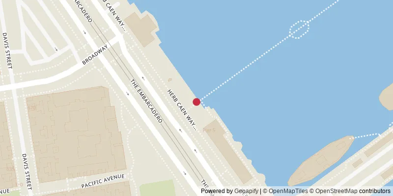 Map showing photo locations in Telegraph Hill, California, United States