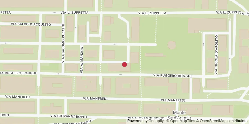 Map showing photo locations in Junno, Foggia, Italy