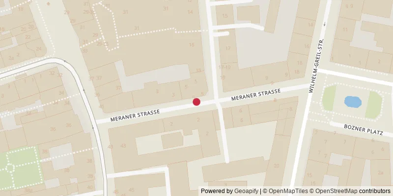 Map showing photo locations in Innenstadt, Tyrol, Austria