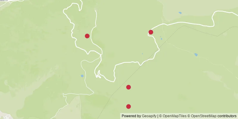 Map showing photo locations in Abruzzo and L'Aquila