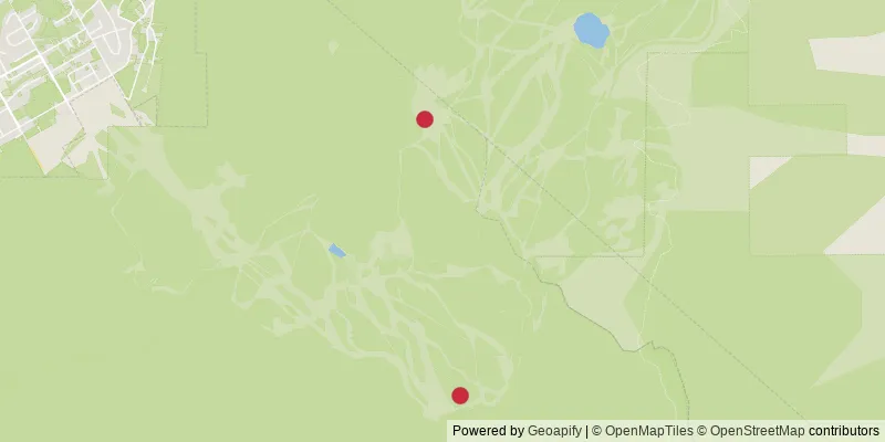 Map showing photo locations in El Dorado County and Kingsbury