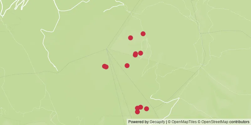 Map showing photo locations in Ottaviano, Naples, Italy