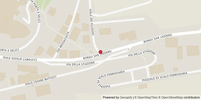 Map showing photo locations in Volterra, Pisa, Italy