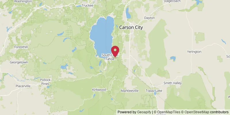 Map showing location at Kingsbury, Douglas County, United States