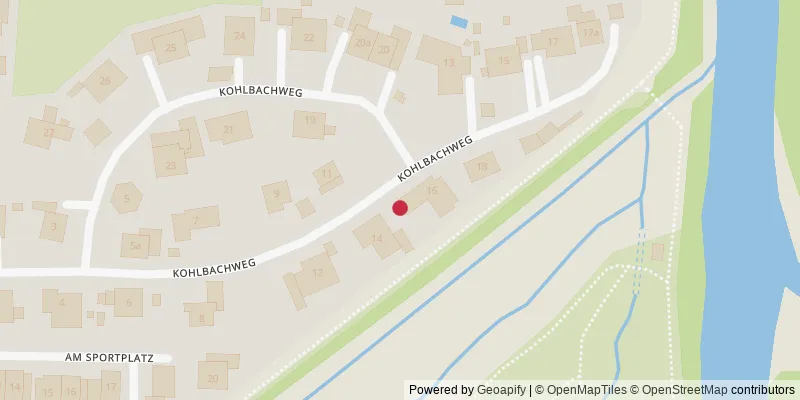 Map showing photo locations in Erlau, Bezirk Kitzbühel, Austria