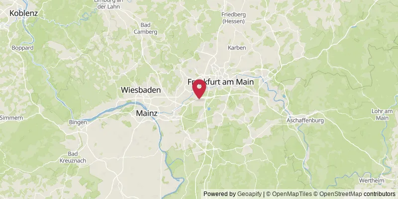 Map showing location at Flughafen, Hesse, Germany